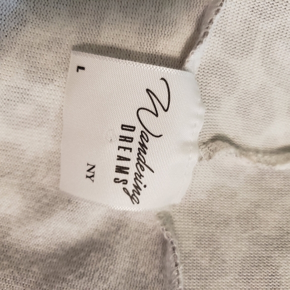 Wandering Dreams Loungewear Knit cardigan size Large, comfy, soft - Picture 6 of 9